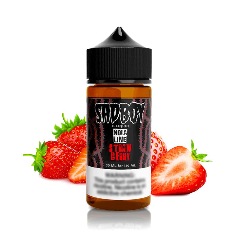 Strawberry Nola 120ml by Sadboy - Funky Monkey Vape